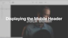 Mobile Header Visibility Documentation Video for WordPress