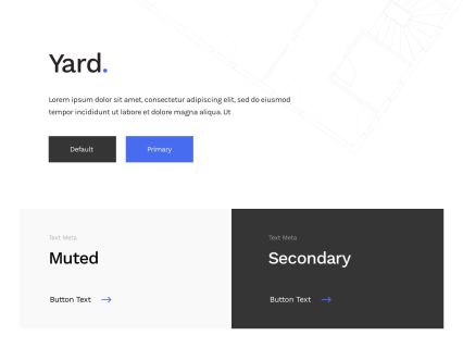 Yard WordPress Theme White Blue Style