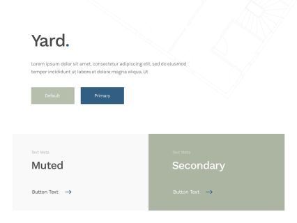 Yard Joomla Template White Darkblue Style