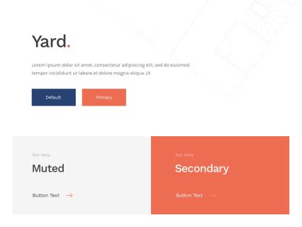 Yard WordPress Theme White Red Style