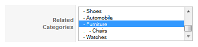 Parameter settings