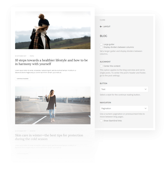 YOOtheme Pro Blog Layouts